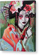 Haunted Yoshino Acrylic Print by dreXeL