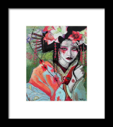 Haunted Yoshino Framed Print by dreXeL