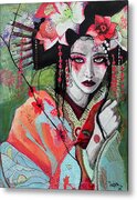 Haunted Yoshino Metal Print by dreXeL